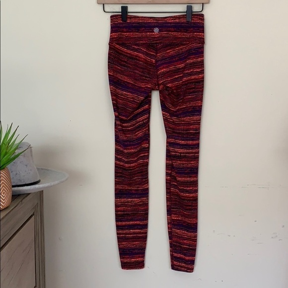 athleta • retreat chaturanga striped leggings - Picture 4 of 12